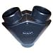 Marine Systems Inc Hose Y, 4" Inlet-4",4" Outlets HY444
