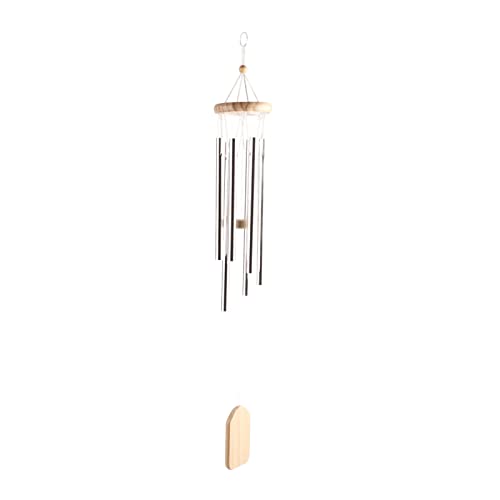 Windspiele Für Terrassendekoration, Weihnachts-Windspiel, Gedenk-Windspiele, Windspiele Für Draußen, Silbernes Windspiel, Inspirierende Und Gedenkgeschenke, Windspiele Für Draußen, Terrasse, Zuhause