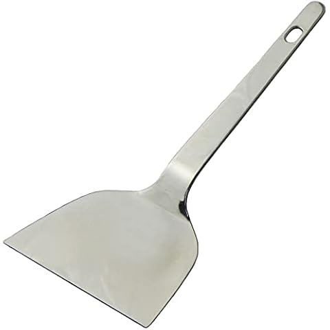 Nagao Tsubamesanjo Okonomiyaki Spatula, Width 3.7 inches (9.3 cm), Stainless Steel Pattern, Made in Japan Cover
