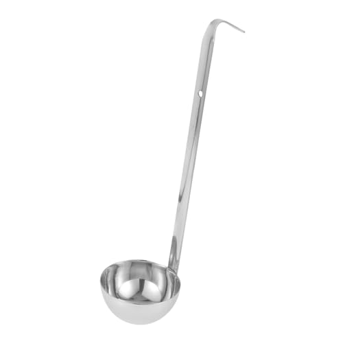 ARTSEWPLY 加厚ステンレス製サービングレードル キッチン用スープおたま 軽量滑らか表面多用途調理器具 ホームパーティーやレストラン対応