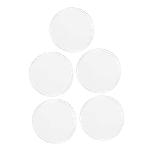 Beatifufu False Lashes Pallet 5pcs Silicone Eyelash Pad Non-stick Skin-safe Simplify Your Lash Grafting Process