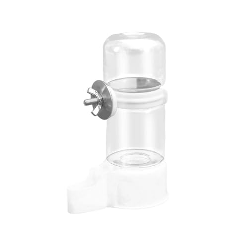 2026 Distributeur d'eau automatique pour s'asseoir, distributeur d'eau, plus fonctionnel pour s'asseoir, spécialement conçu pour les oiseaux (blanc, taille unique)