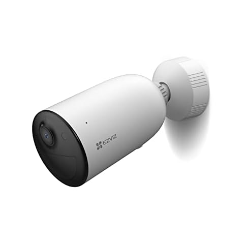 EZVIZ Wireless Outdoor Rechargerable WiFi Camera, 4 Month Battery Life, Human Detection, Customizable Voice Alerts, Two-Way Talk, Color Night Vision, Weatherproof, Compatible with Alexa, CB3 Cover