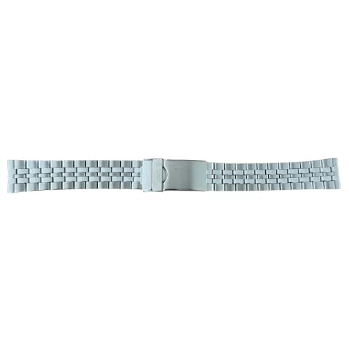 Bracelet de montre en acier inoxydable massif 18mm pour remplacer un bracelet usé ou cassé