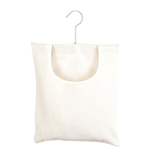 Tiardey Clothespin Bag Hanging Storage Organizer Reusable Oxford Cloth Portable Clothespin Hanging Bag Clothespin Basket Bag Clothes Pin Holder Organizer Space Saving Hanging Storage(32x28cm)