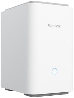 Reolink Lokalspeicher für Überwachungskamera, Bis zu 16TB HDD (Nicht inkl.) | 16MP Live-Ansicht, 2,4/5GHz Wi-Fi 6, Verschl. Lokalspeicher (HDD nicht inkl.), Ohne Abo-Gebühr, Smart