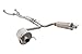XFORCE ES-LISF-CBS Dual 2.5" Cat-Back Exhaust System for 2007-2014 Lexus ISF 8-cyl; 304 Stainless Steel Pipework with Dual Mufflers