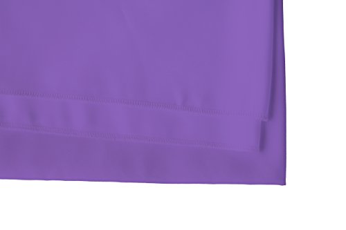 Gefeii Kitchen Tablecloth 90 Inch Round Tablecloths Solid Polyester Table Cloth For Wedding Party Restaurant Banquet Dining Buffet Table Picnic Decorations (Round-90 Inch, Purple) #TOP3