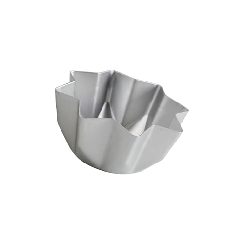 Moldes de estrella para tartas con 8 bordes y revestimiento anodizado duradero para golosinas navideñas profesionales Pandoro Cake