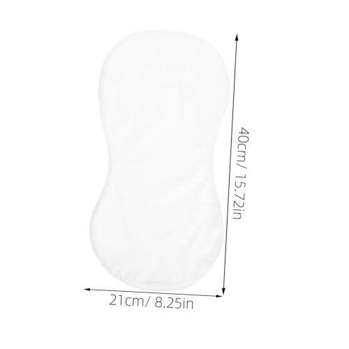 3 pcs Sublimation Blank Burp Cloths for DIY Double Heat Transfer Burping Rags for Newborns2