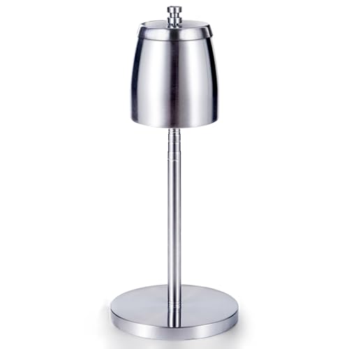 Posacenere da Terra, Esterno Regolabile, Posacenere in Acciaio Inossidabile con Coperchio, per la Casa, Decorazione Dell'ufficio(Large)