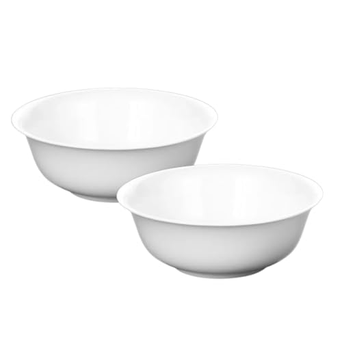 Wilmax - Schale aus Porzellan - 700ml - 2er Set - Salatschüssel -...