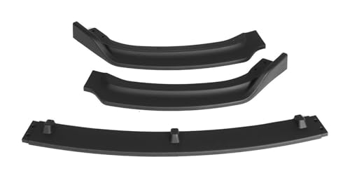Spoiler avant pour BMW Série 3 F30 F35 noir mat lame de protection 3 pièces