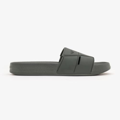 Red Tape Pool Sliders for Men in Green - Image 3