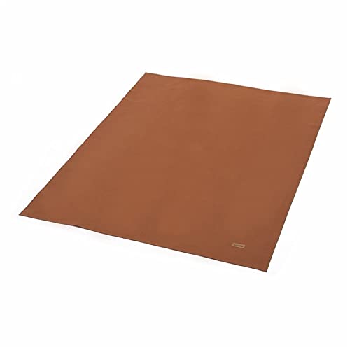 ZHANGM Naturehike Picnic Blanket Canvas Portable Picnic Mat Ultralight Beach Blanket Ground Mat Outdoor Nature Hike NH Camping Mat (Size : Coffee)