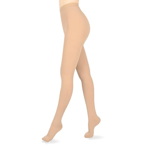 Image of Compression Pantyhose for Women & Men, Medical Graduated Compression Stockings, Compression Tights