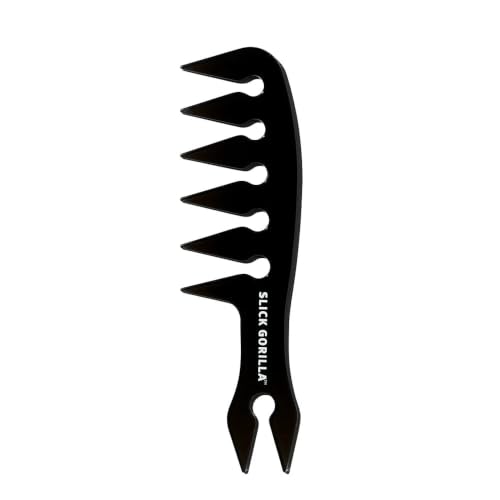 Slick Gorilla Texture Comb, Wide Tooth Styling Comb for Men and Women