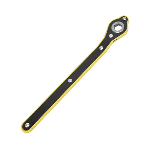 Llave de gato de coche, llave de trinquete de gato - Llave de trinquete de tijera para ahorrar trabajo - Llave de trinquete de tijera giratoria de 360 grados, llave de rueda para tuerca de rueda de