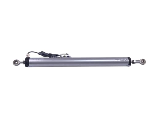 Sensor de desplazamiento lineal KPC1 de 400mm con estructura de aluminio anodizado