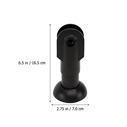 DOITOOL Toilet Partition Support Feet 3Pcs Durable Plastic Restroom Cubicle Fittings with Thickened Structure for Stable Load Bearing 6.5 X 2.8 X 2.8 Inch - Image 4