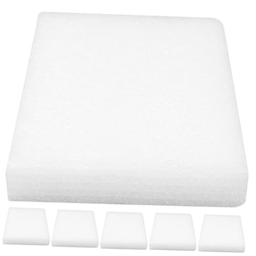 KALLORY 6pcs Wool Felt Craft Pad Mat Needle Felting Work Mat Foam Felting Pads DIY Craft Tools Large Square