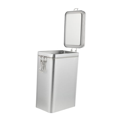 Evite humedad en café con el contenedor hermético Zerodeko rectangular de fácil limpieza 2