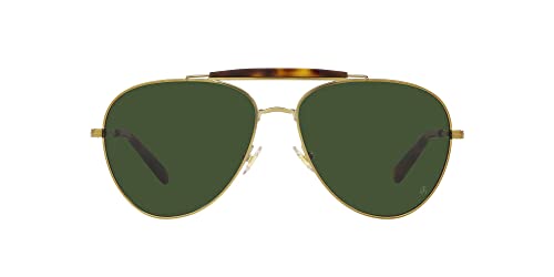 Brooks Brothers Mens BB4062 Aviator Sunglasses
