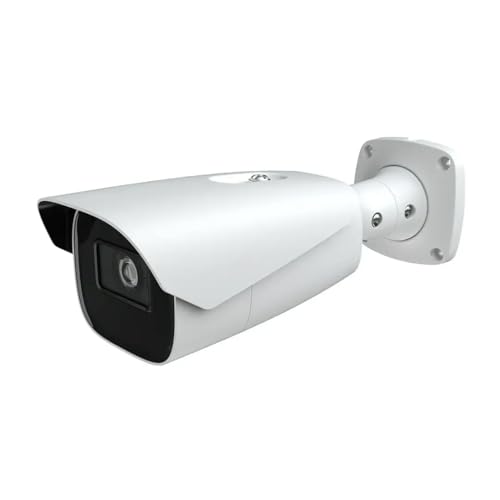 ENS IP-5IR4A3H4-MZ-LR Titanium 4MP HD License Plate Recognition Bullet Network Camera, 4MP@30FPS, 8-32mm Lens, 1/1.8