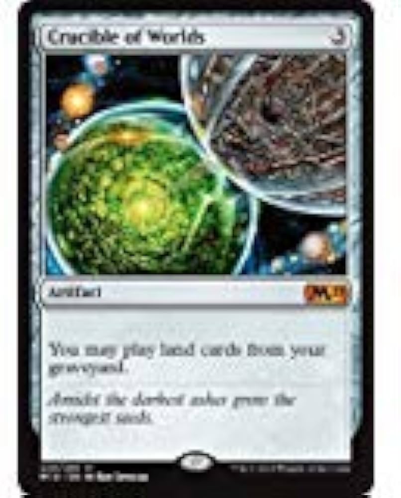 Amazon.com: Crucible of Worlds - Foil : Everything Else Amazon.com: Crucible of Worlds - Foil : Everything Else