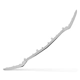 Chrome 3PCS Front Bumper Trim Molding Compatible with Benz E-Class W212 E200 E250 E300 E350 E400 E500 E550 4Matic AMG Style,E63 AMG 2014-2016, Only Fit Sedan 2128852774, 2128852674, 2128852874