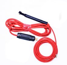 NOVA 9 Flex-Neck TIG Torch 12.5 ft 35 DINSE (WP-9F-12.5ft) - Air-Cooled, High-Performance Welding Torch