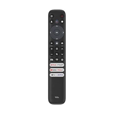 TCL New RC813 for TCL TV Replacement Remote for TCL-Google-TV-Remote Control, Compatible with FHD HDR LED QLED 4K UHD Smart TVs S3/S4/S5/Q5/Q6/Q7/QM7/QM8 Series