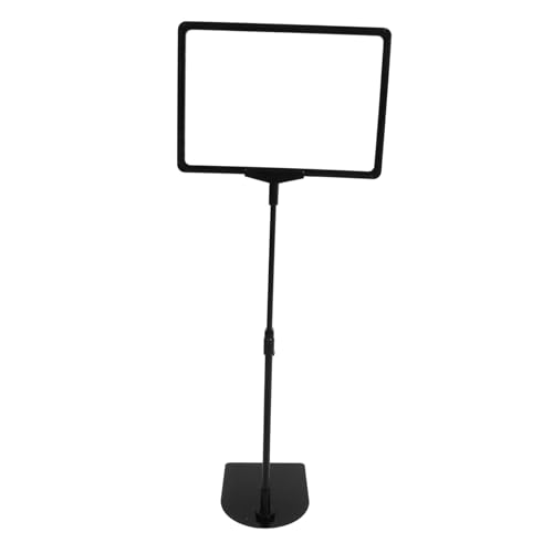 Alipis Soporte Transparente para Etiquetas de Precio de Supermercado Exhibidor de Carteles Promocionales para Mostrador Soporte para Señalización de Precios y Promociones Tiendas y