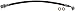 Dorman H621303 Rear Passenger Side Brake Hydraulic Hose Compatible with Select Suzuki Models