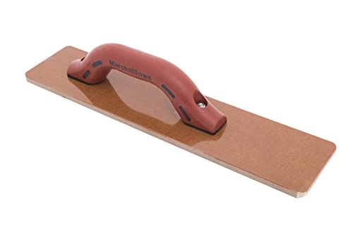 MARSHALLTOWN Resin Hand Float, 16 x 3-1/2 Inch, DuraSoft Handle, Laminated Canvas Resin, Concrete Tool, Easily Works Color Hardeners into Concrete, Square End, Concrete Tools, Made in USA, 4526D - Image 2