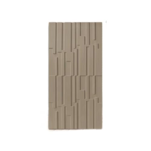 Paneles de pared de mosaico de poliuretano 3D, paneles decorativos ligeros para interiores y exteriores y paredes decorativas