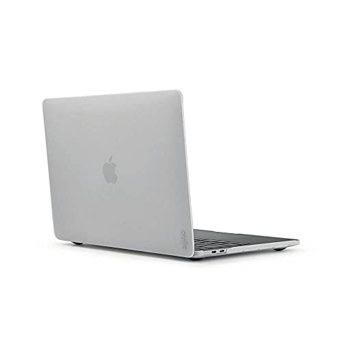 aiino Soft Shell Transparent MacBook, Hård finish Matt, Ultraleggera och tålig, Skyddsfodral för MacBook Pro 13" (2020/2022), Reptålig och stötsäker, Vit