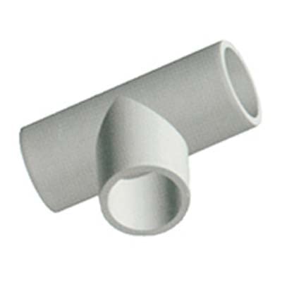 25PZ TEE IP40 X TUBO RIGIDO PVC GRIGIO MM 25