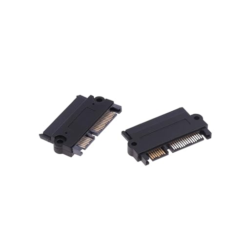 Adaptador SFF-8482 S/AS a SATA ángulo 180 grados miniatura 5