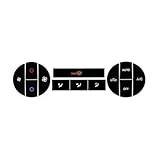 Für Fiesta Für MK6 Für Mondeo MK3 Für ST220 Für Ghia X Klimaknopf-Aufkleber Reparaturaufkleber Innenausstattung für die Fahrzeuginnenausstattung