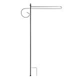 Briarwood Lane 3 Piece Wrought Iron Wrap-Around House Flag Stand x Hardware
