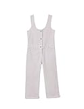 PETO PANA CRUDO Gocco Peto DE Pana Pants, Piedra Claro Melange, 43926 para Niñas