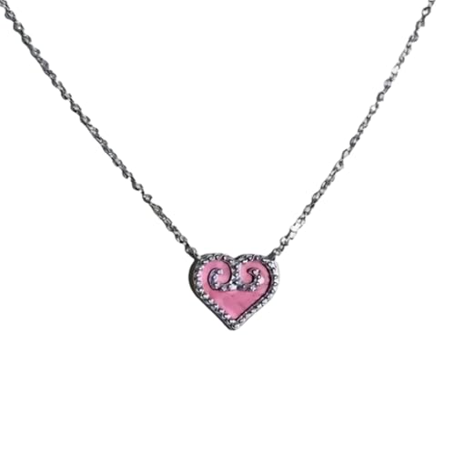 Collar de corazón folclórico con pendientes kazajos para lucir en cenas especiales 6