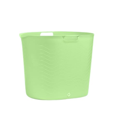 浴槽 簡易浴槽 プラスチック折りたたみ燻蒸浴槽 SPA お風呂 コンパクト 家庭用 ホームフルボディ折りたたみ大人バスタブ 56*54*68CM(グリーン)