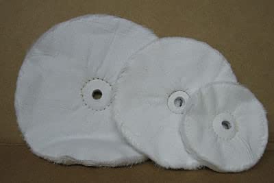 Caswell DOMET Flannel Wheel - 4" X 1/2"