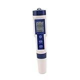 LOORGVEL Medidor Digital Salinidad y Temperatura Alta Precisión Compacto y Portátil para Análisis de Calidad de Agua Piscinas y Acuarios Resistente y Fácil de Usar