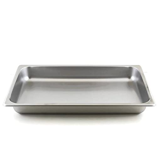 Research Products International Stainless Steel Utility Bath Tray, 20 3/4 x 12 3/4 x 2 1/2 Inches - RPI
