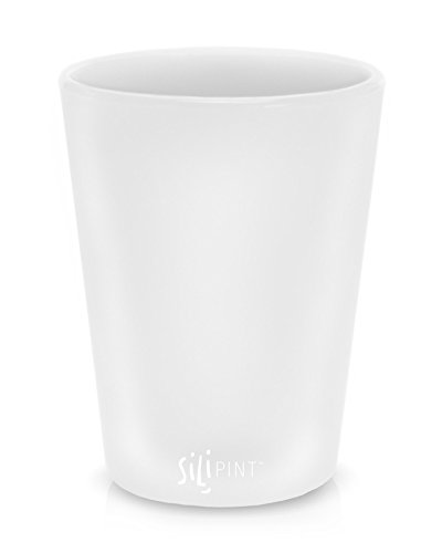 SILIPINT Silicone Half Pint Glasses, Squishy Kids Cups and Adult Cups, The Original Unbreakable Silicone Half Pint Glass, Patented Unbreakable Glassware for Juice and Water Also Beer and Wine and More