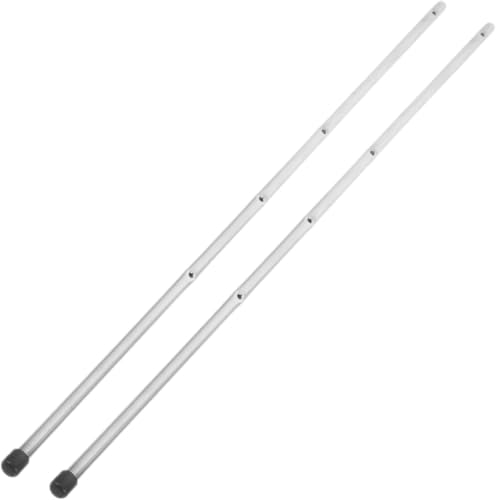 2pcs Foosball Machine Soccer Machine Operation Pole Table Soccer Replacement Metal Rod Desk Soccer Machine Pole Kid Football Table Soccer Rod