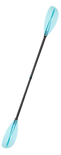 Leader Accessories Kayak Paddle Carbon Shaft PC Blade Green for Kayaking